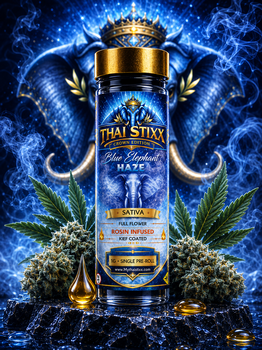 Blue Elephant Haze